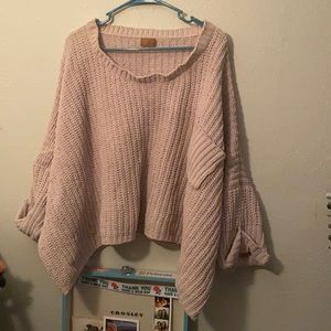 Pol oversized knitted sweater